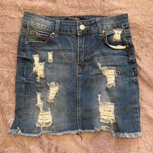 Jean skirt